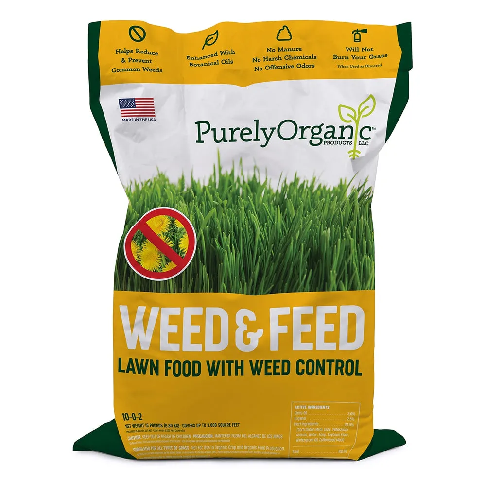 Purely Organic Weed and Feed