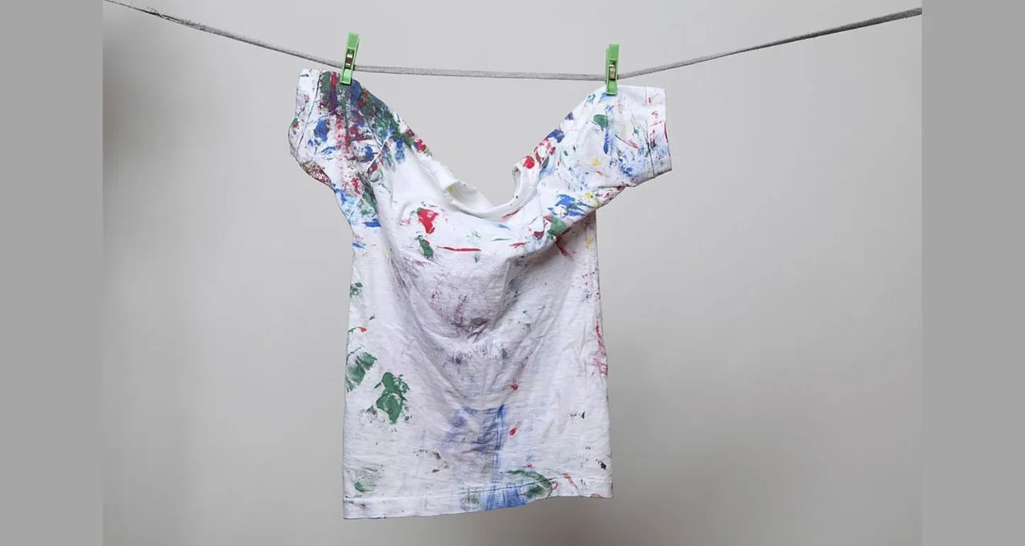 how to get paint out of clothes