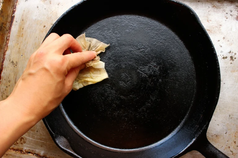 How to Season a Cast Iron Pan in the Oven?