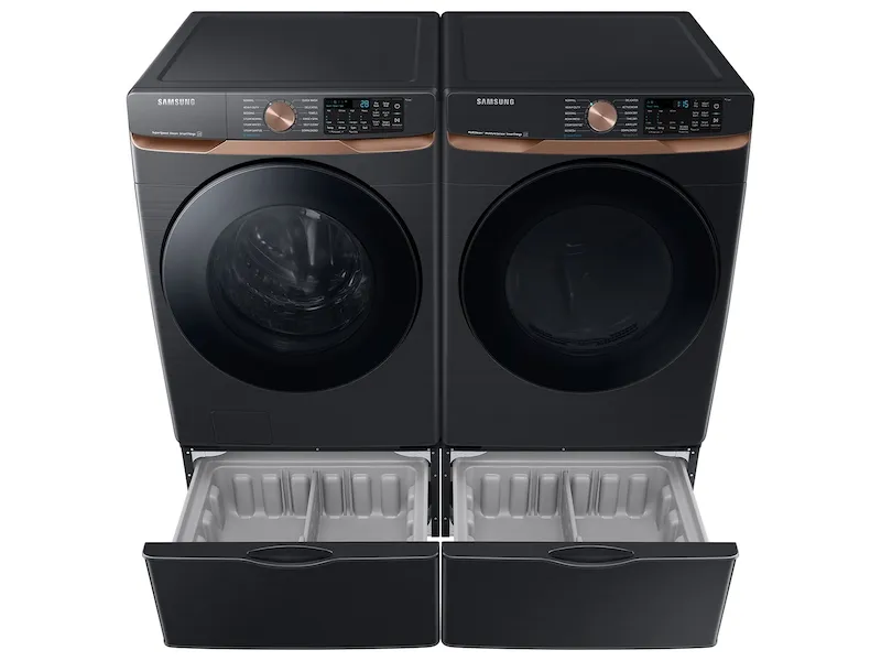 Samsung Smart Front-Load Washer & Stackable Gas Dryer
