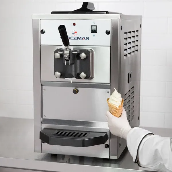 Spaceman 6210-C Countertop Soft Serve Ice Cream Machine with 1 Hopper