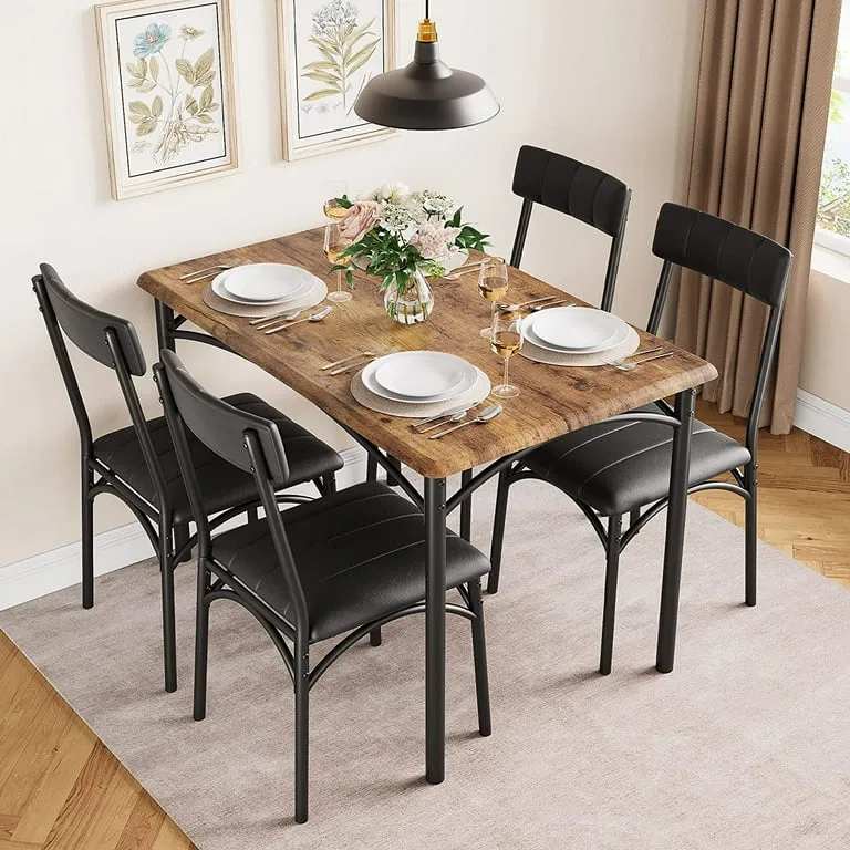 Litake Dining Table Set for 4